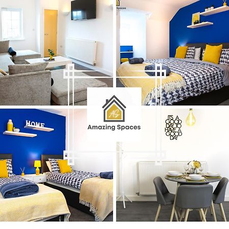 Large Unique 2 Bedroom Duplex Apartment With Private Parking & Free Wifi - Vat Qualifying By Amazing Spaces Relocations Ltd Warrington Exterior photo