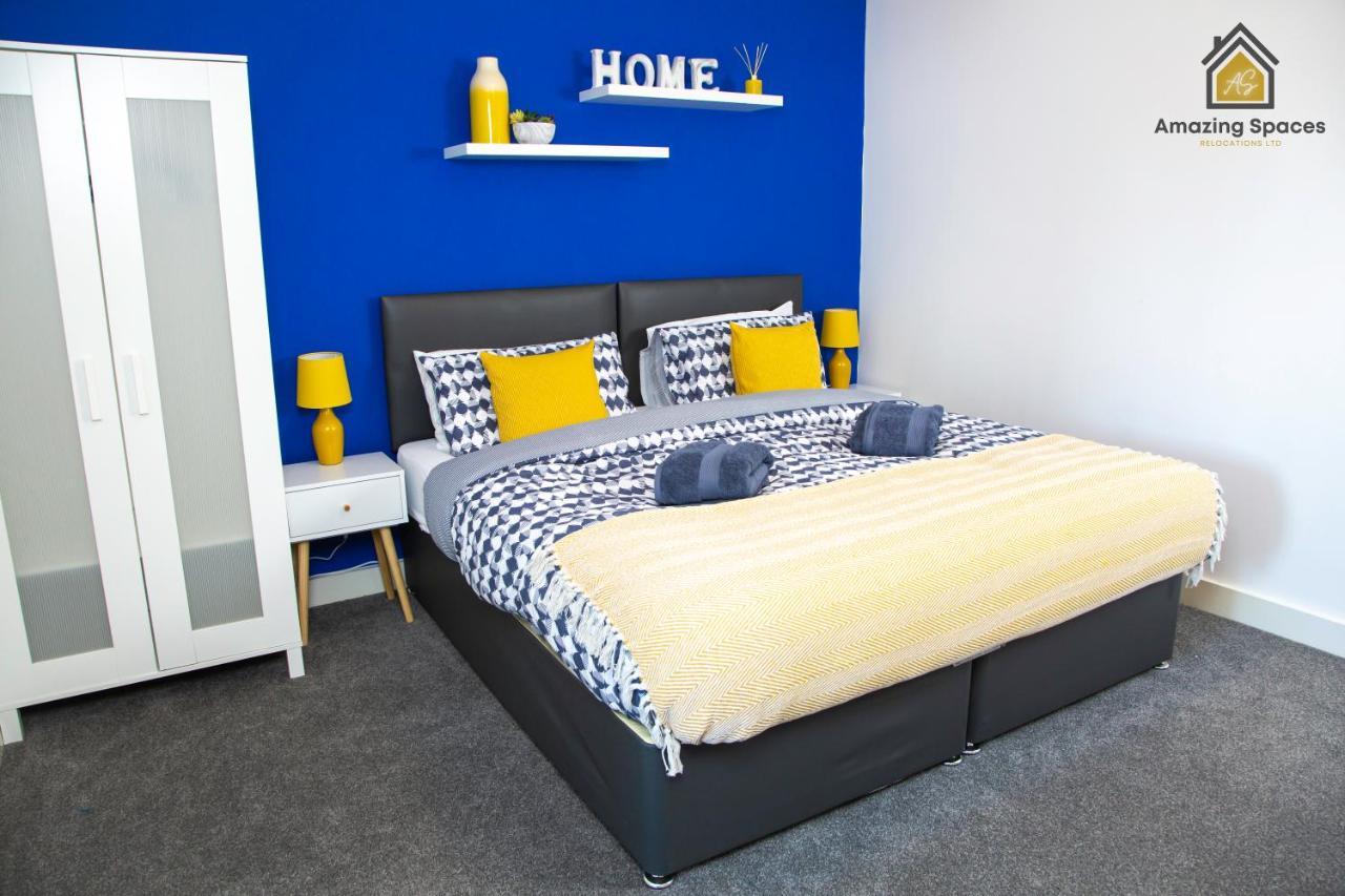 Large Unique 2 Bedroom Duplex Apartment With Private Parking & Free Wifi - Vat Qualifying By Amazing Spaces Relocations Ltd Warrington Exterior photo