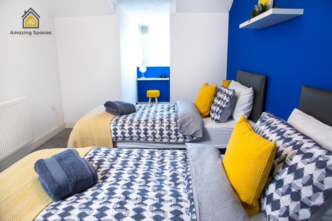 Large Unique 2 Bedroom Duplex Apartment With Private Parking & Free Wifi - Vat Qualifying By Amazing Spaces Relocations Ltd Warrington Exterior photo