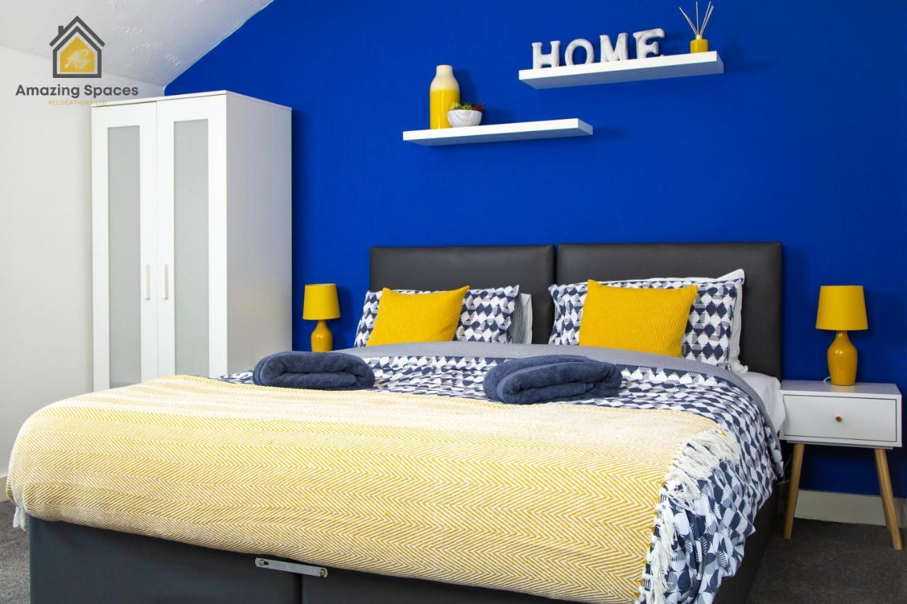 Large Unique 2 Bedroom Duplex Apartment With Private Parking & Free Wifi - Vat Qualifying By Amazing Spaces Relocations Ltd Warrington Exterior photo