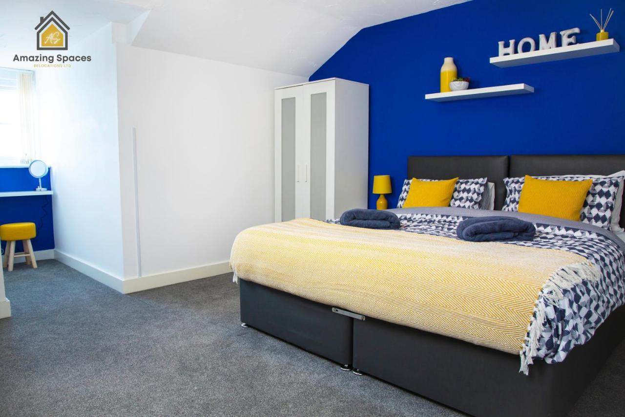 Large Unique 2 Bedroom Duplex Apartment With Private Parking & Free Wifi - Vat Qualifying By Amazing Spaces Relocations Ltd Warrington Exterior photo