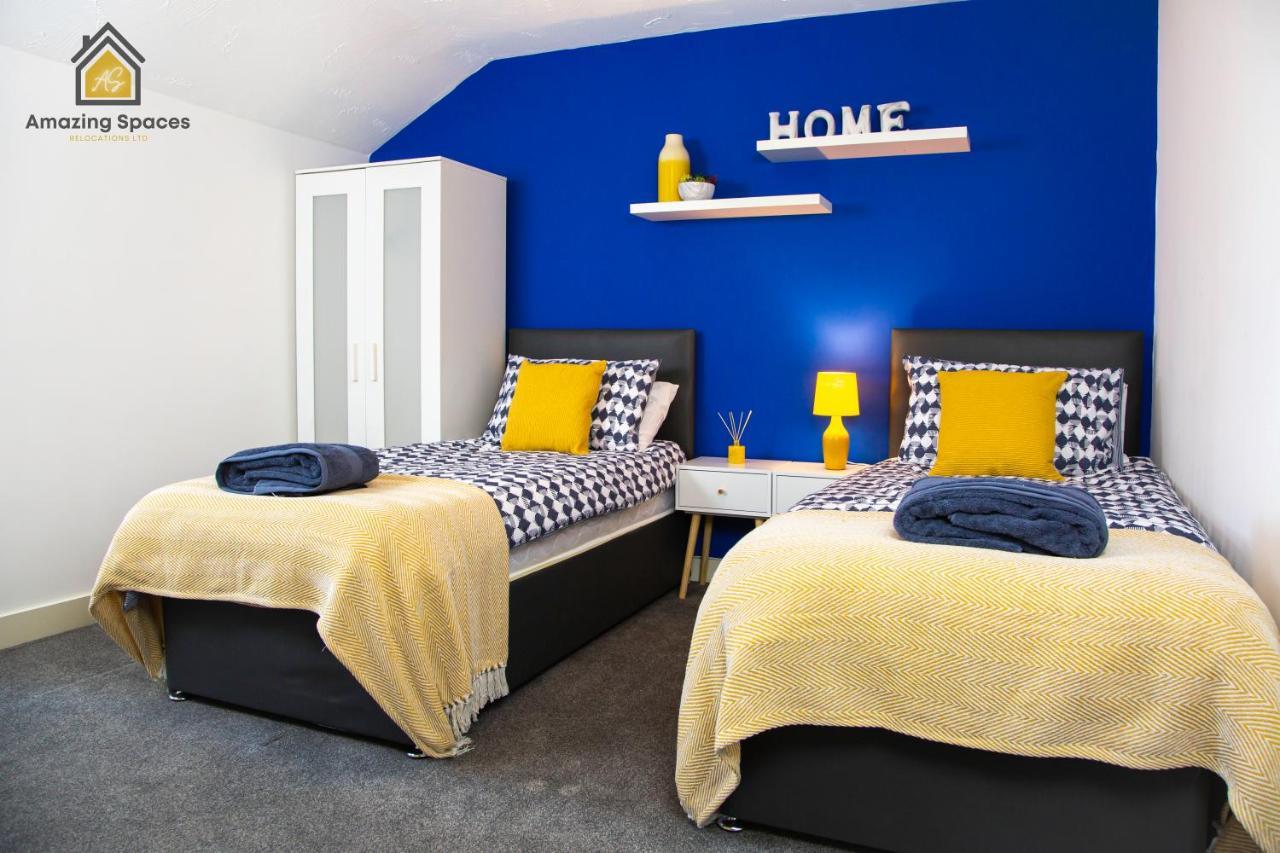 Large Unique 2 Bedroom Duplex Apartment With Private Parking & Free Wifi - Vat Qualifying By Amazing Spaces Relocations Ltd Warrington Exterior photo