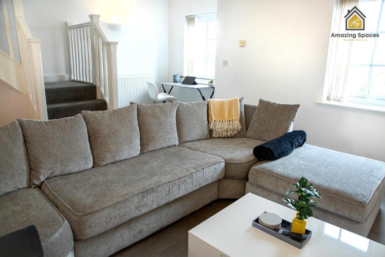 Large Unique 2 Bedroom Duplex Apartment With Private Parking & Free Wifi - Vat Qualifying By Amazing Spaces Relocations Ltd Warrington Exterior photo